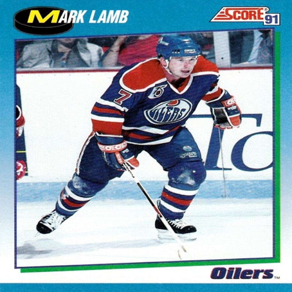 Mark Lamb - 1991 Score '91 Hockey Card